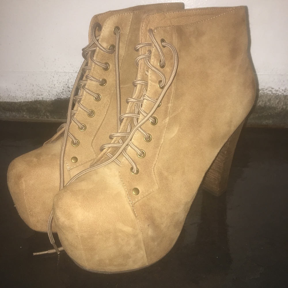 Tan Jeffrey Campbell Litas 👠PRICE IS FIRM👠
